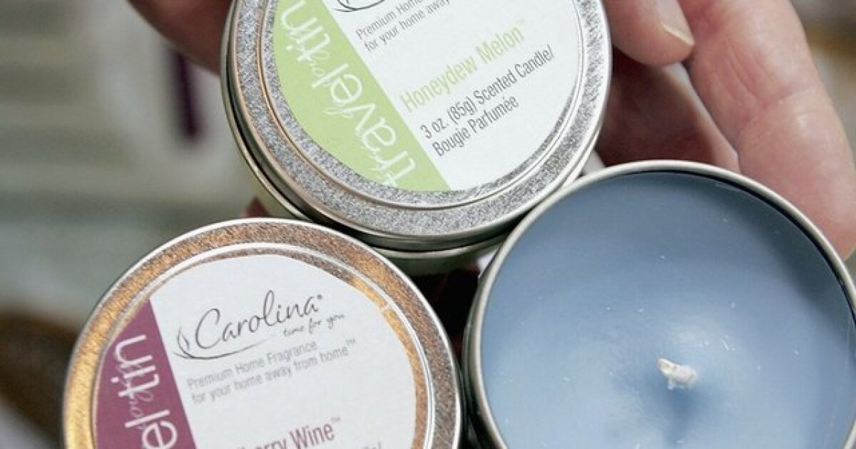 Scented candles might create harmful chemicals