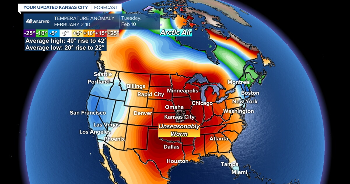 KSHB 41 Weather Blog | Shift in the weather pattern