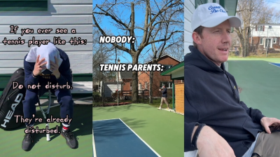  Tennis coach serves up comedy online
