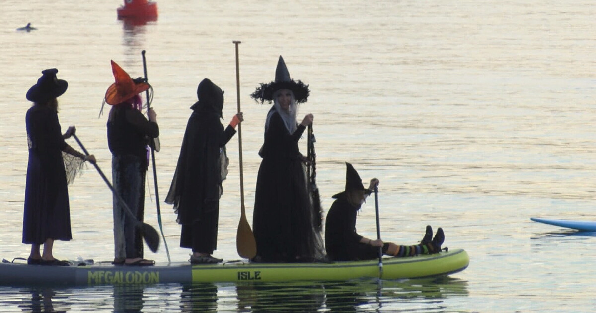 The event where witches, broomsticks, and paddleboards meet - Vimarsana News