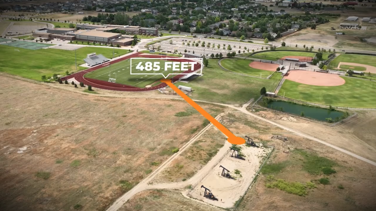 wells near Frederick High School