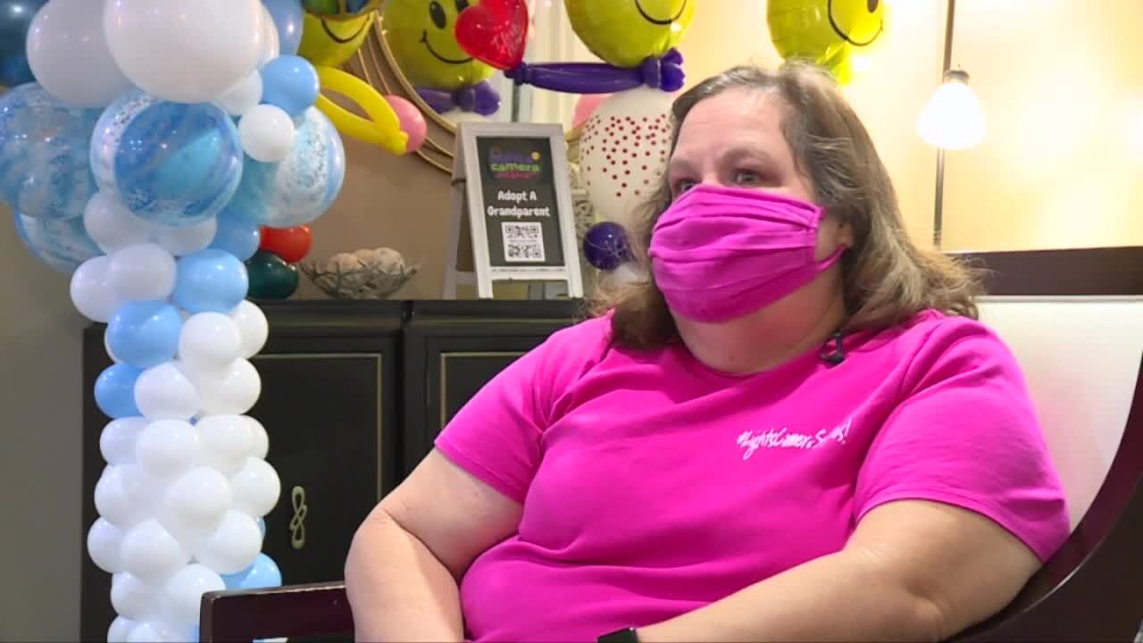 Lenor Ryan, balloon artist, discusses 'Adopt a Grandparent' program