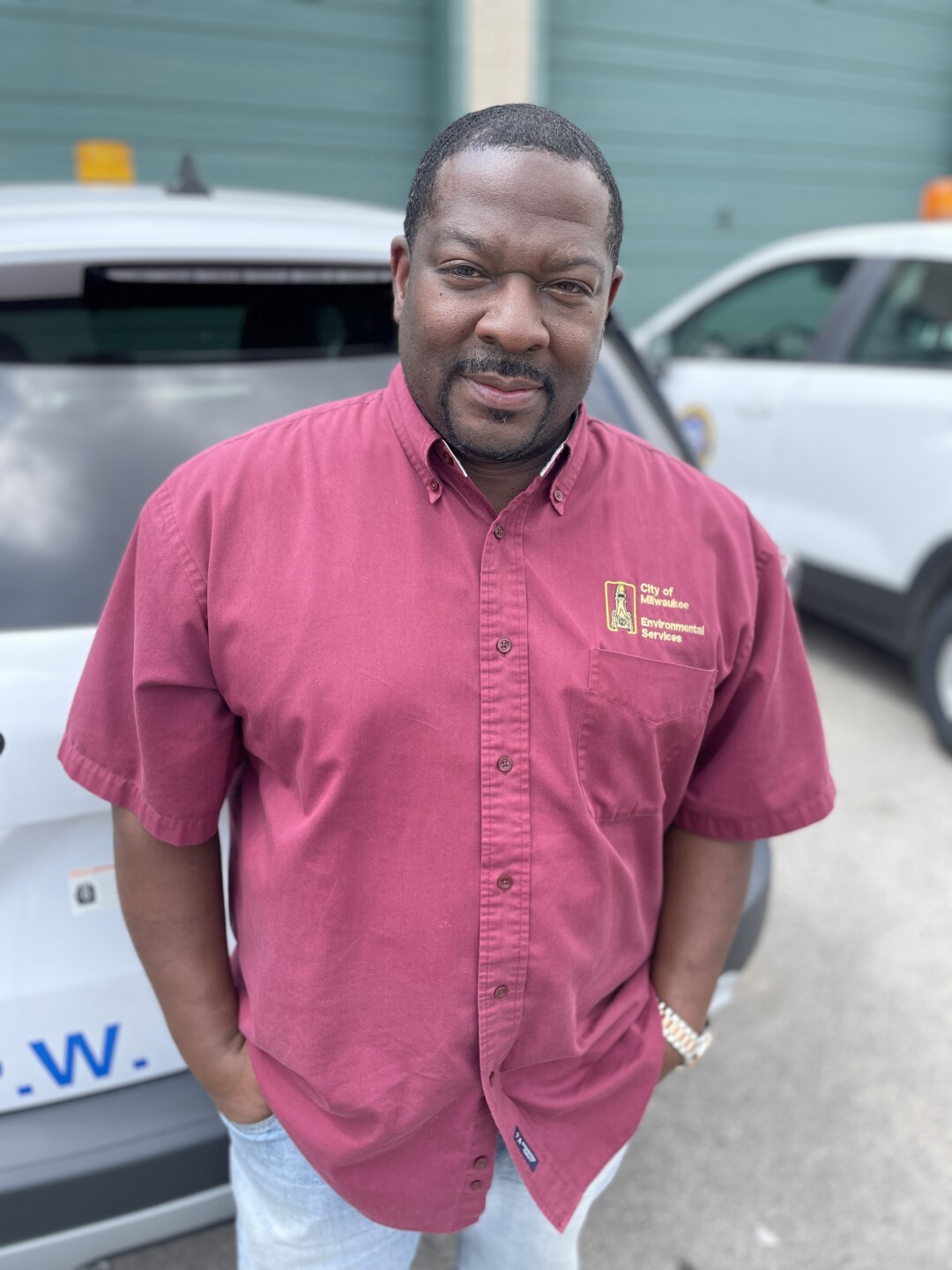 Johnny Jennings, sanitation area manager for the City of Milwaukee's central area