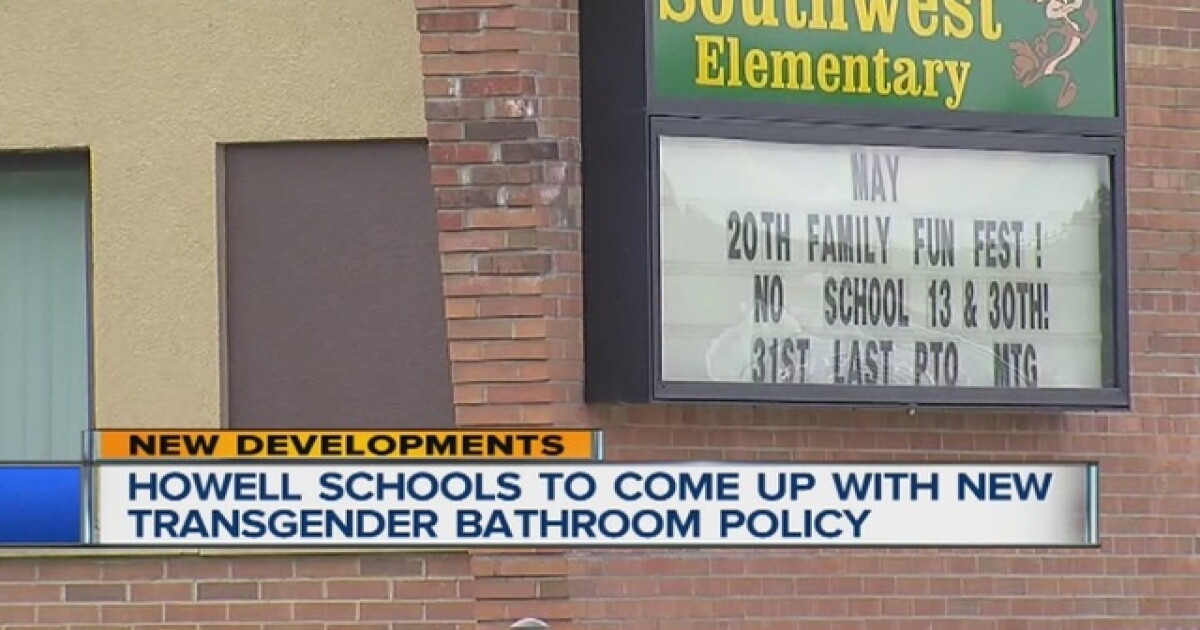 Howell schools backs off of transgender policy