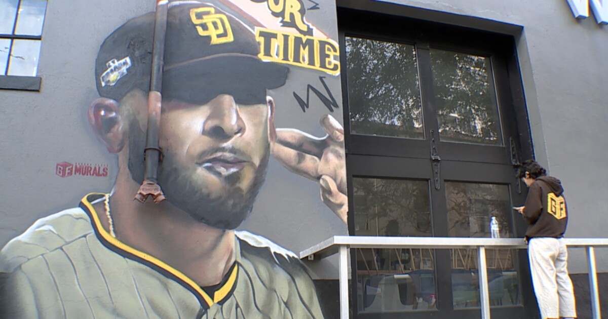 Painting the town brown and gold to celebrate the Padres