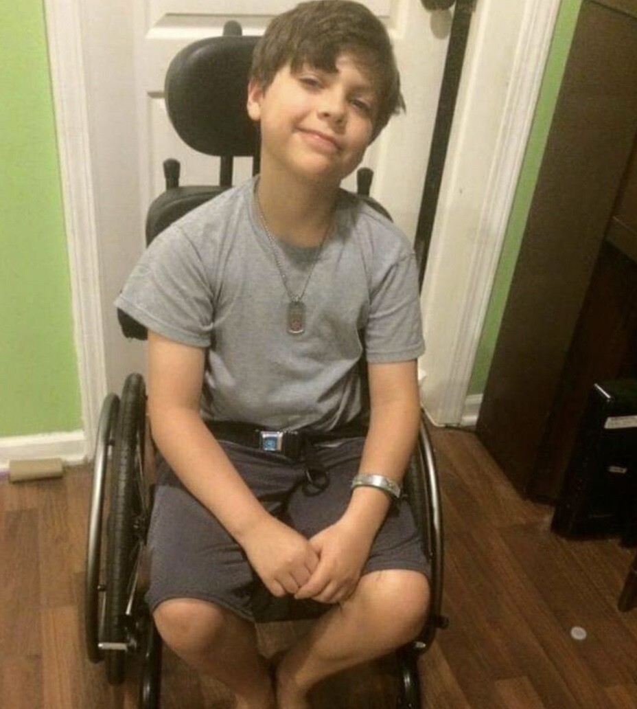 Ozark in a Wheel Chair