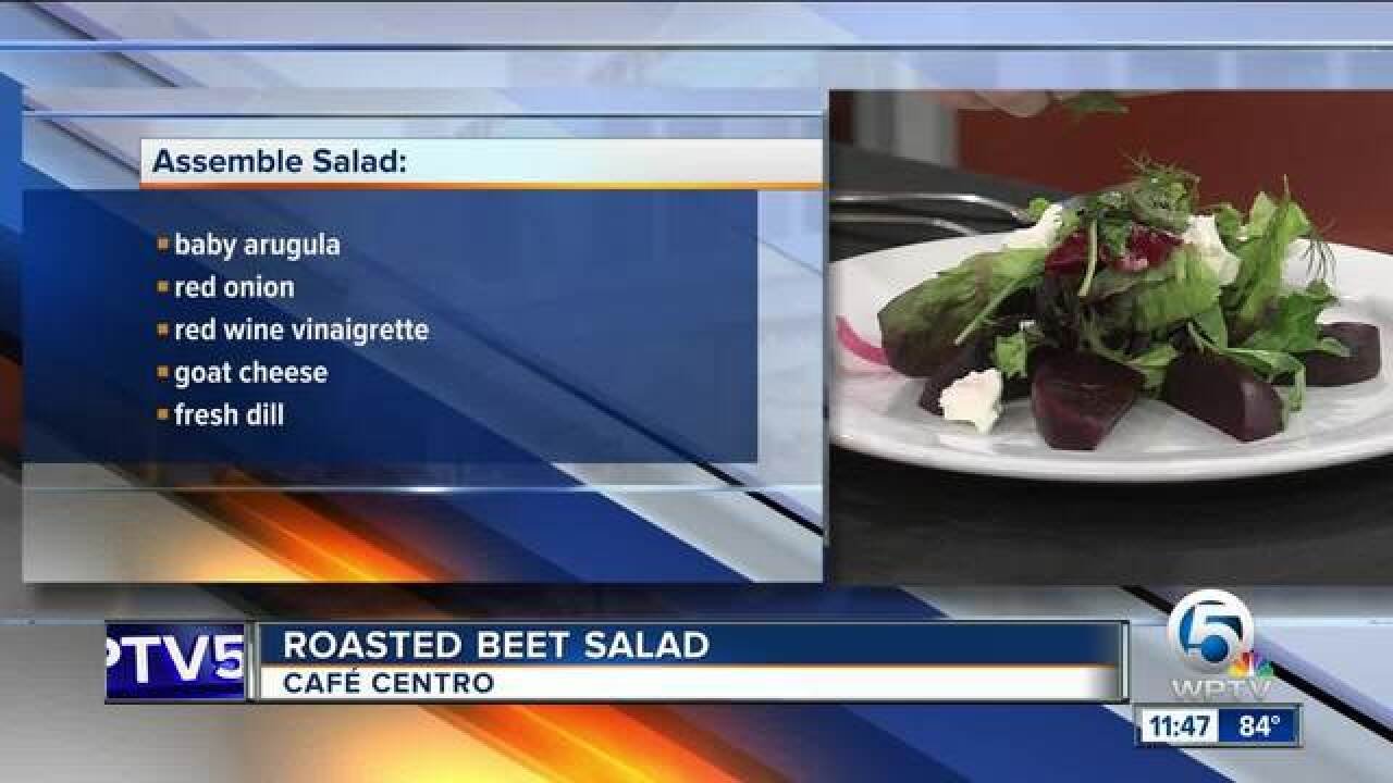 Recipe for roasted beet salad