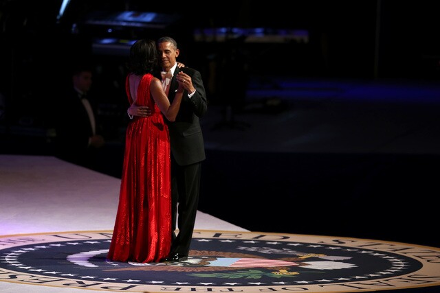 First Lady inaugural ball gowns