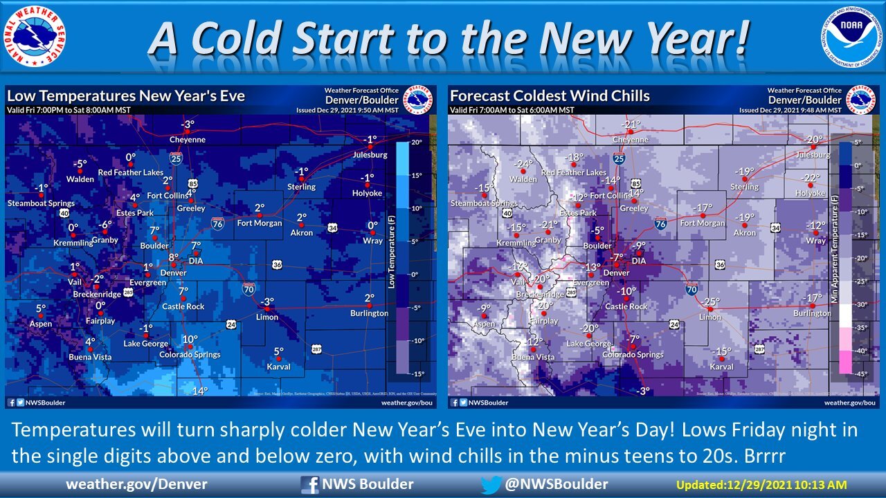 National Weather Service New Years 2021 forecast_ COLD