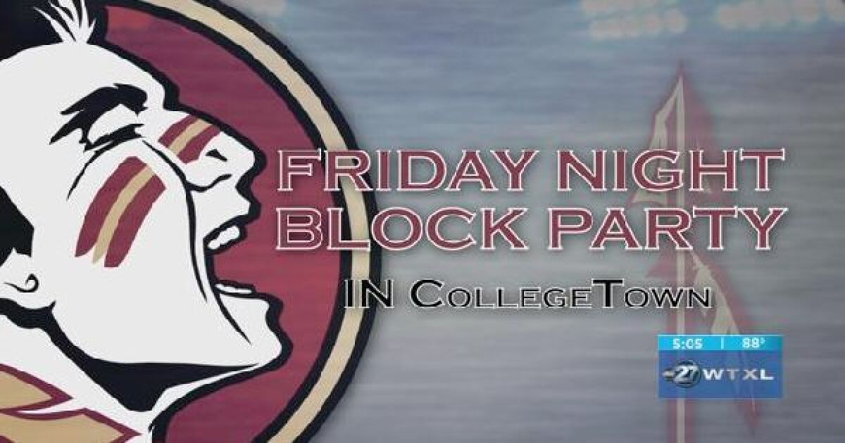 WTXL speaks with Jason Dennard at FSU Block Party