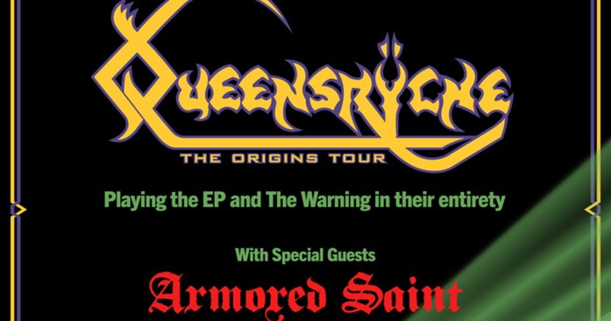 Queensrÿche will perform at the Kalamazoo State Theatre on April 13 - Vimarsana News