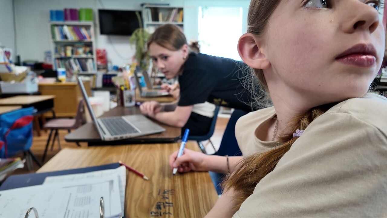 Luther School students