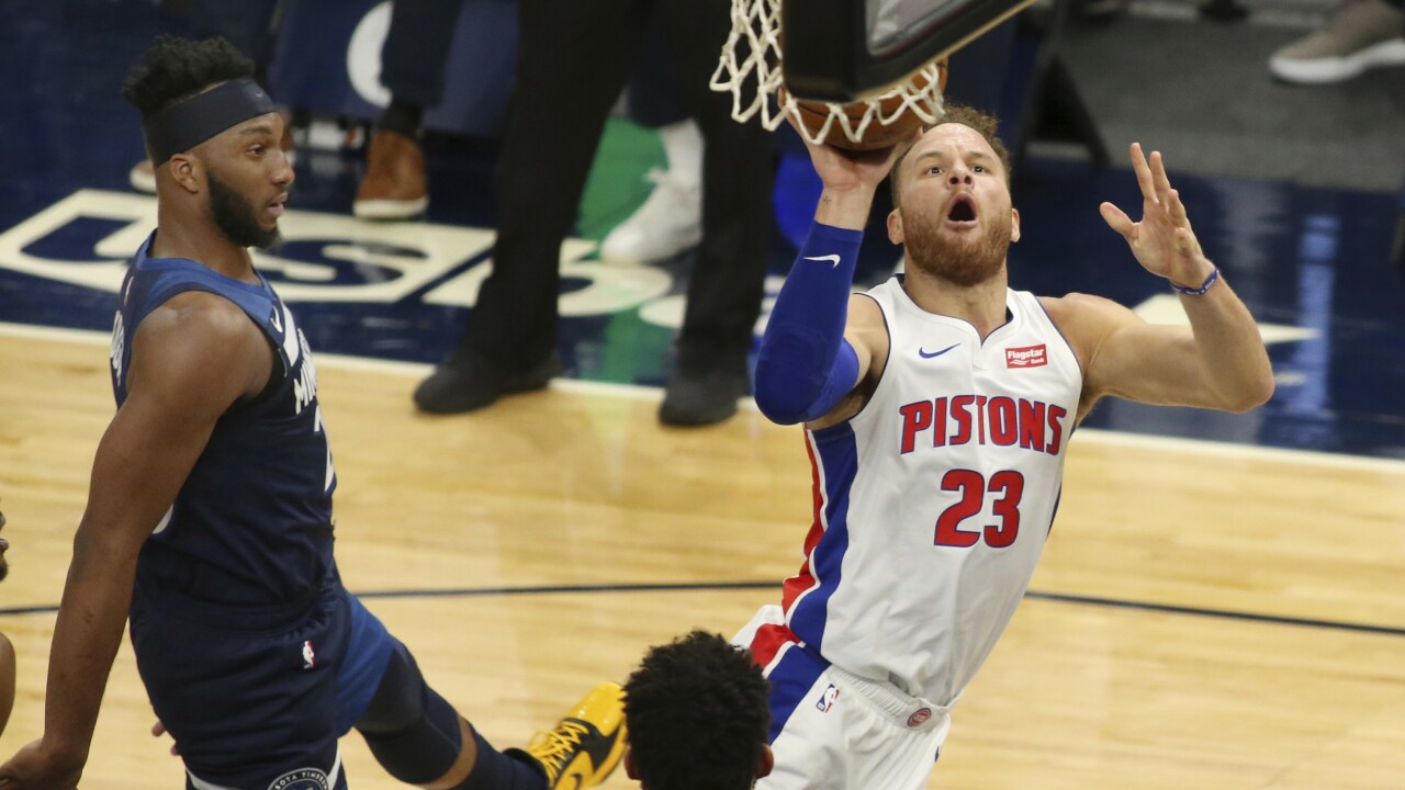 Pistons Timberwolves Basketball