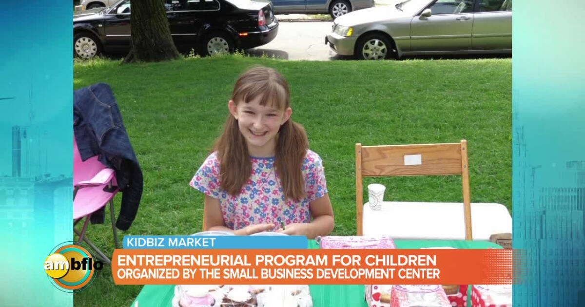 Kidbiz Learning Entrepreneurial program for children to learn about the business market
