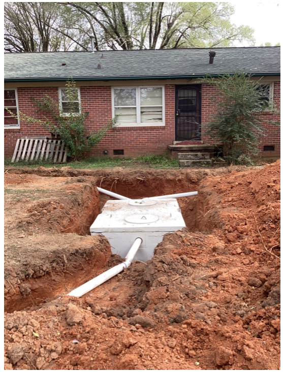 Sullivans' septic system