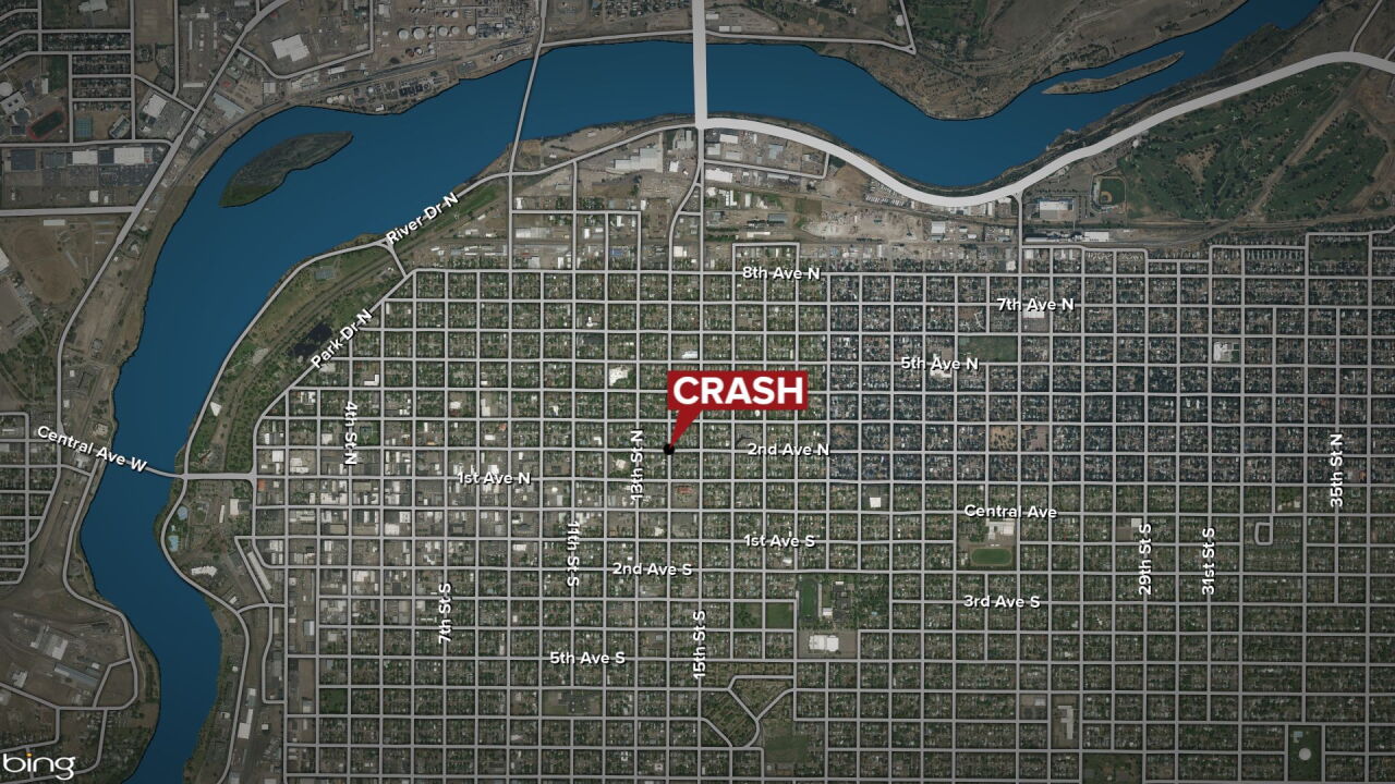 Wanted man crashes after leading police on chase in Great Falls