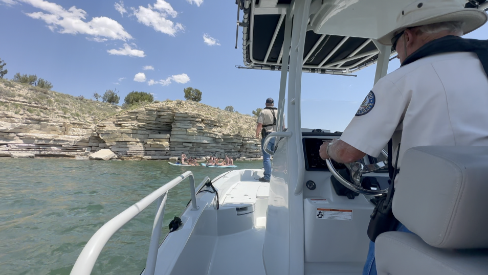 Boat Ranger Lake Pueblo State Park