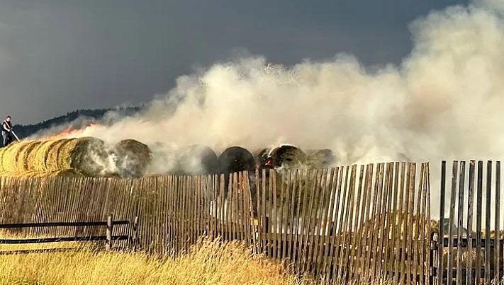 Darby Hay fire