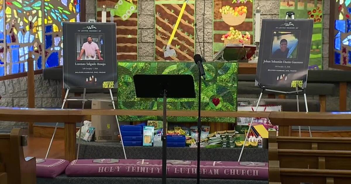 'No reason to have been killed': Community remembers two men killed during ICE