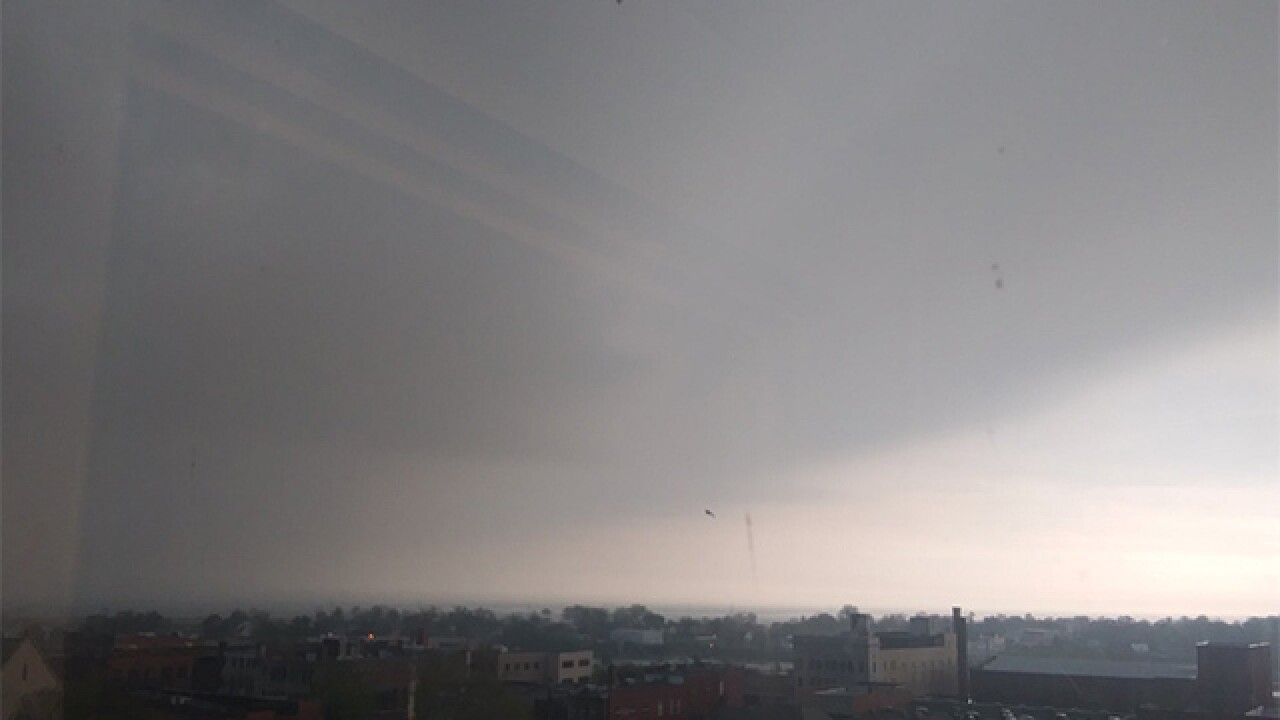 Monday storms have arrived in Greater Cleveland