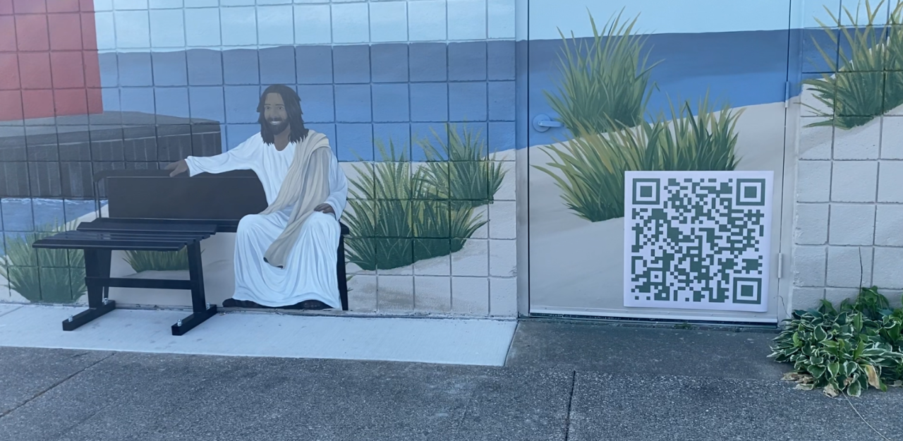 Selfie with Jesus in Holland