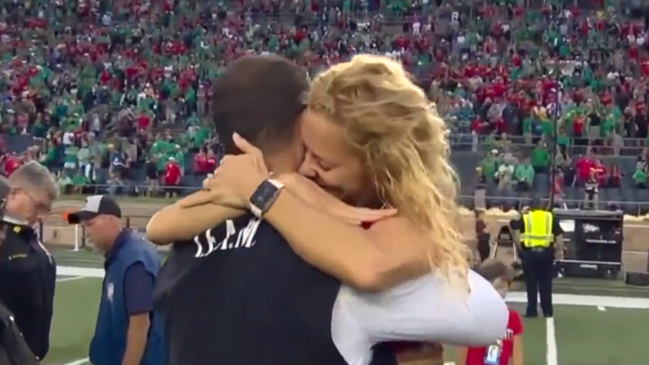 Amy and Luke Fickell