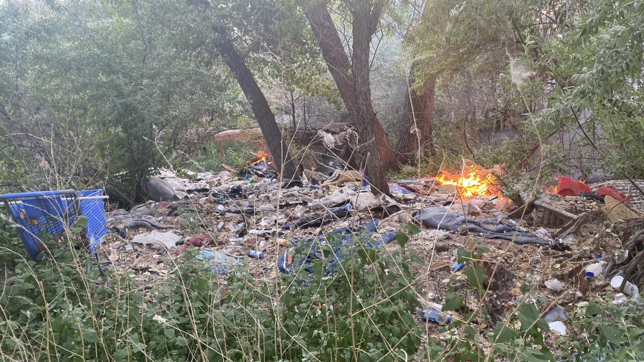 Pueblo Fire responding to 'large wildland fire' burning at Belmont interchange of I-25 6-17-22