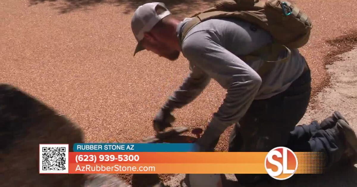 Rubberized Rocks Swap your hard concrete for soft, safe rubber