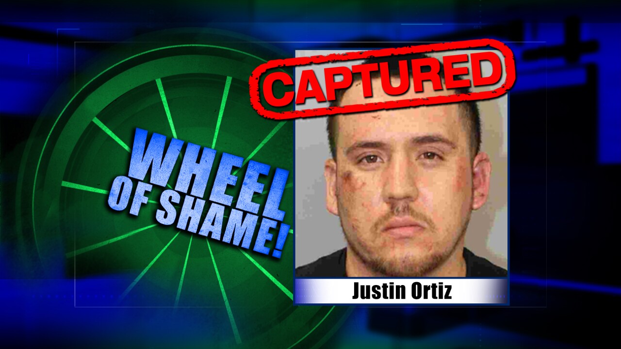 Wheel Of Shame Fugitive Arrested: Justin Ortiz