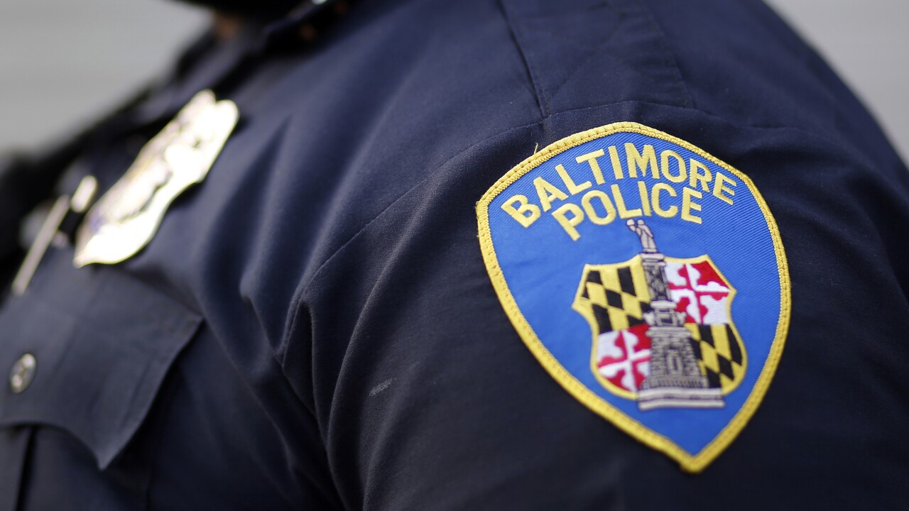 Baltimore Police Department Patch