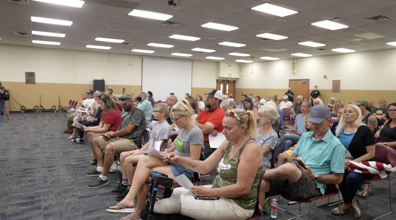 Monday night's school board meeting