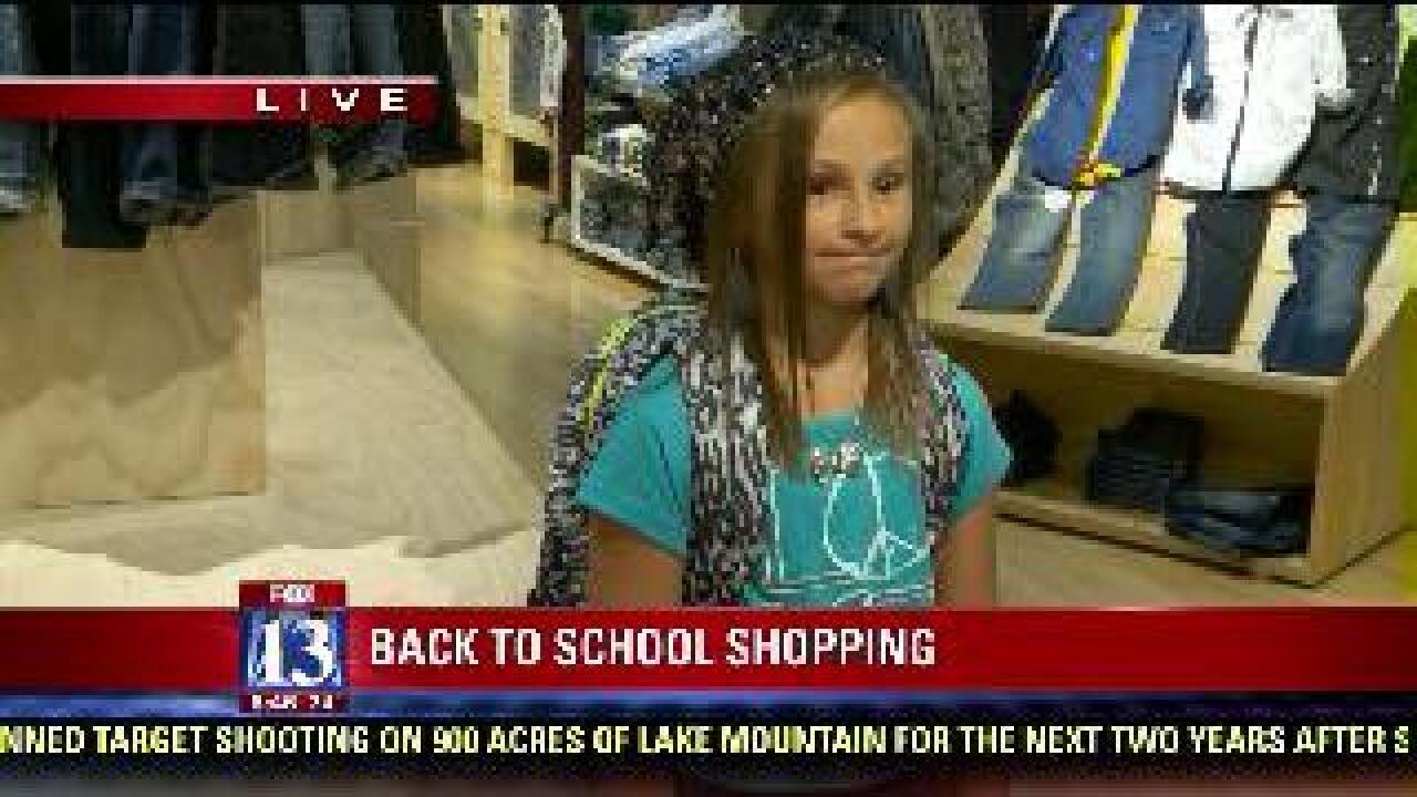 Back to school fashions