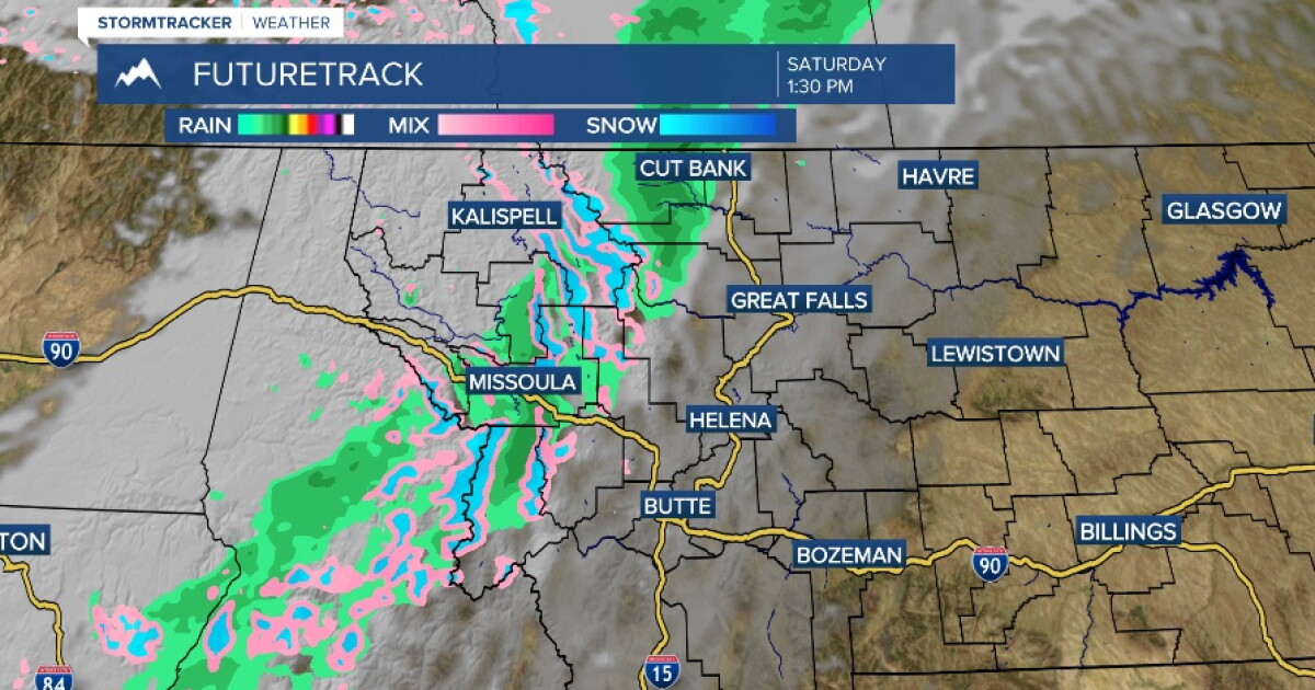 Weather Forecast: Clouds with rain showers for the Easter weekend