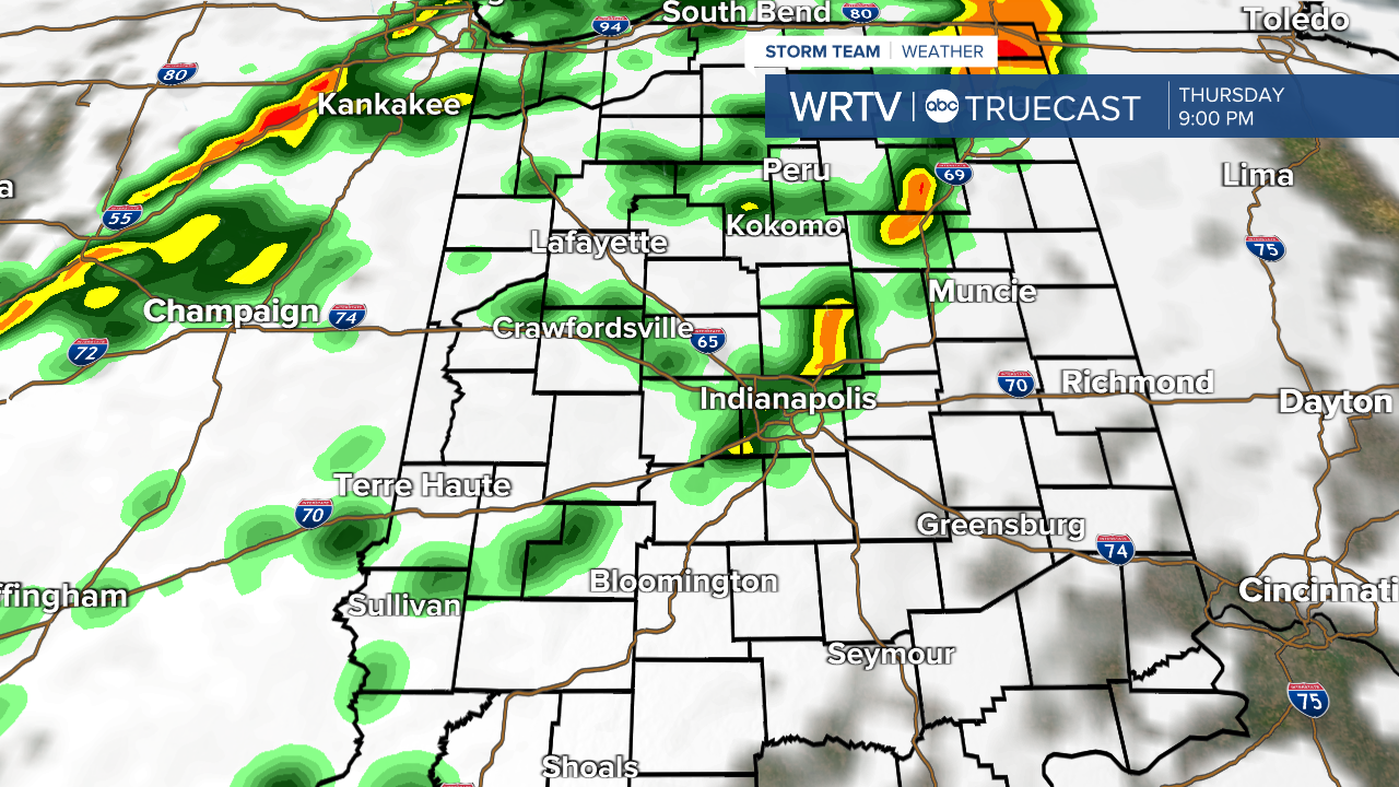 Thursday Evening Rain