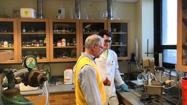 Marquette’s lab, led by Bill Donaldson
