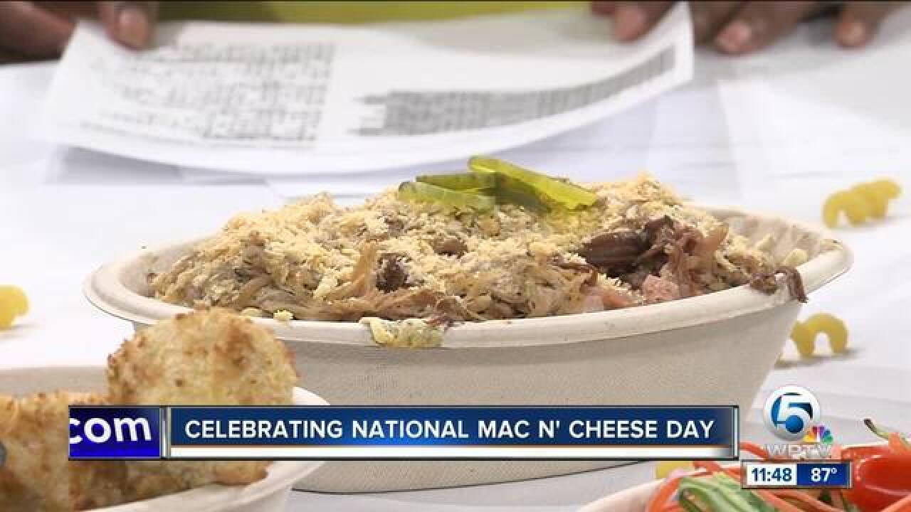 National Mac N' Cheese Day is Friday