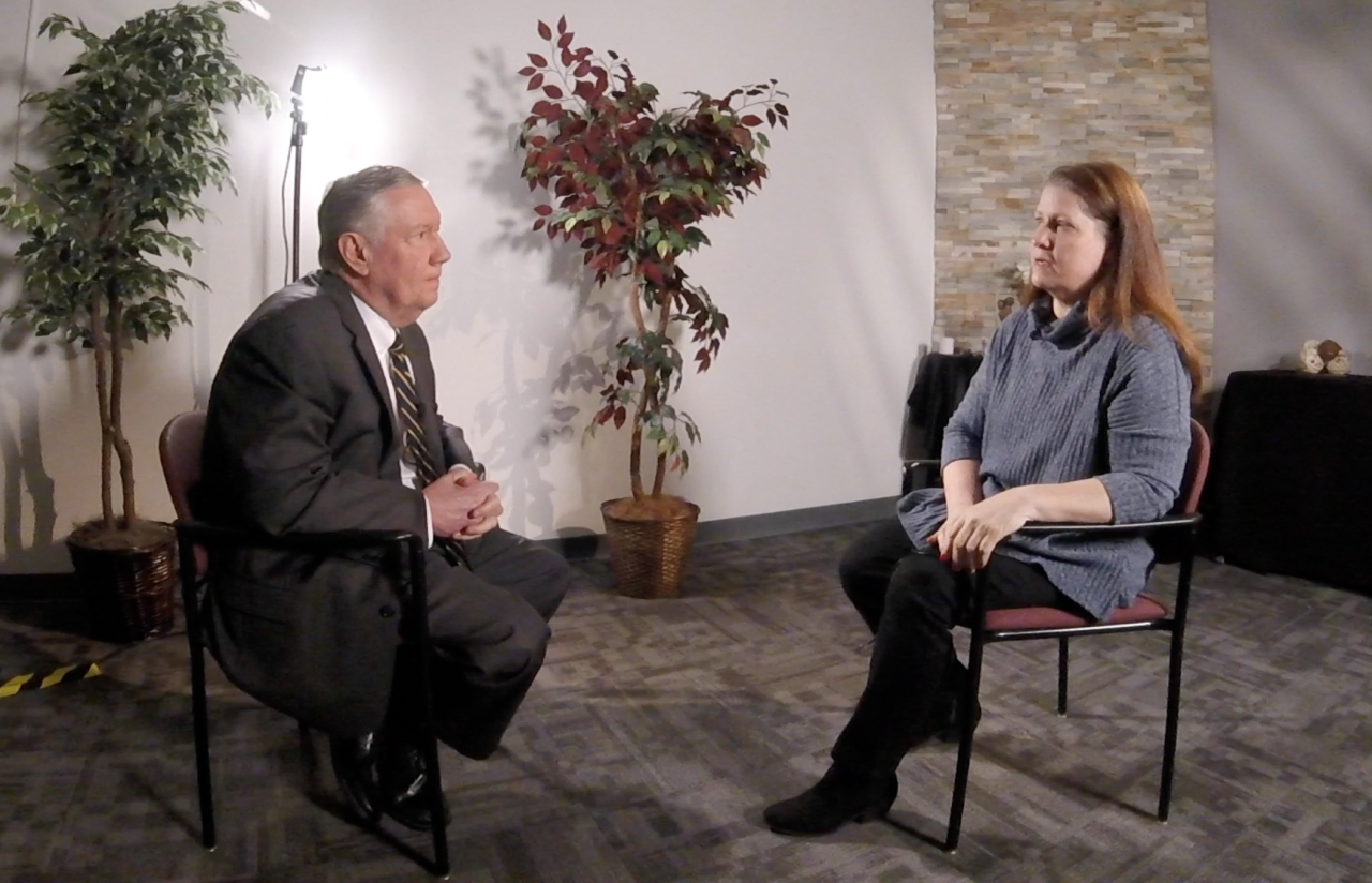 Ron Regan and Kathleen Courtney