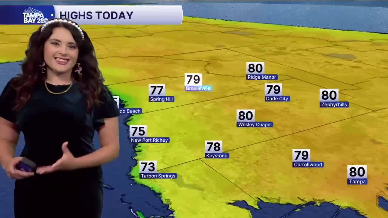 Forecast: Sunny, warm and dry for Christmas Eve