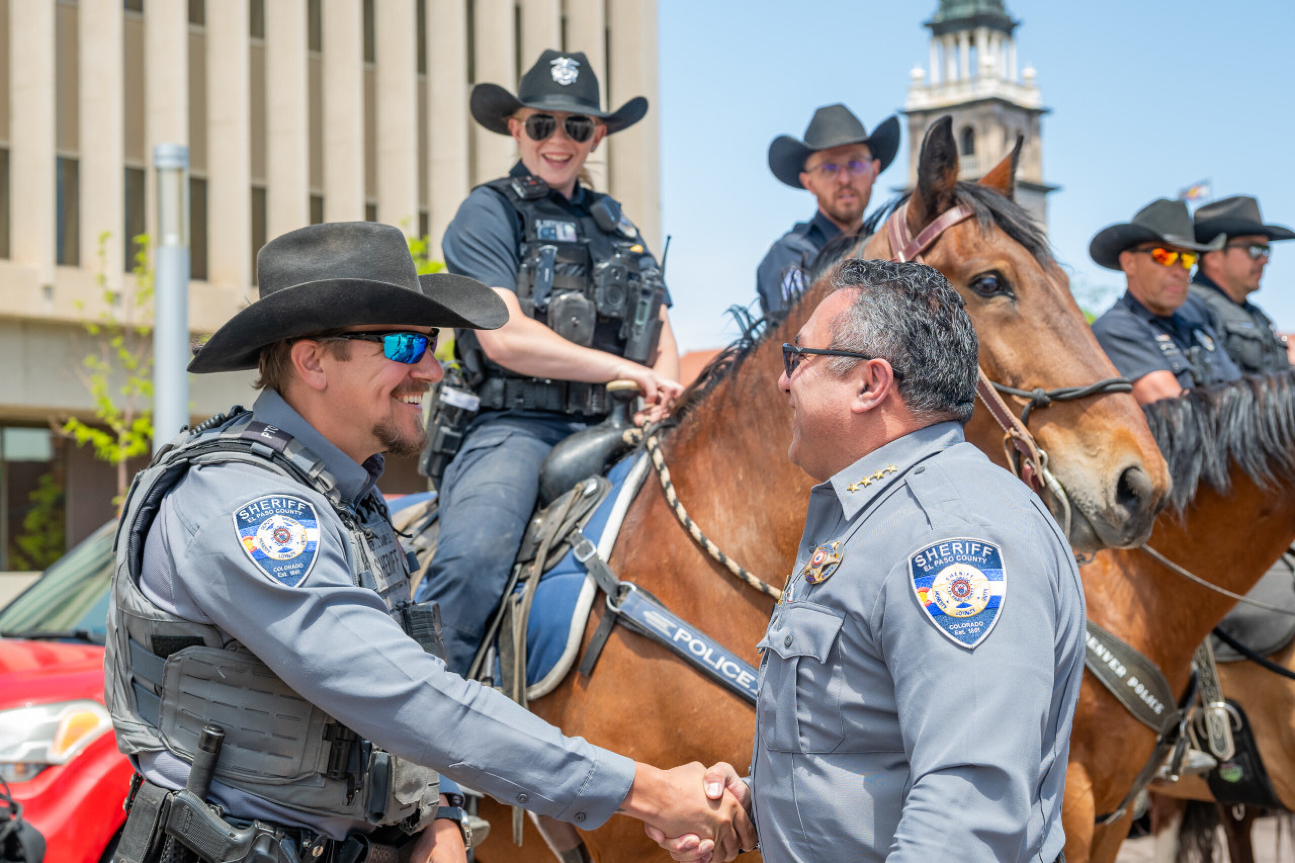 El Paso County Sheriff's Office hosts Level I Regional Mounted Unit Academy