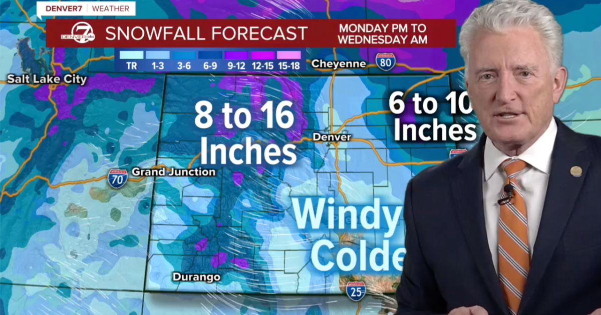 Powerful Winter Storm To Roll Into Colorado Latest Forecast Snow Timeline