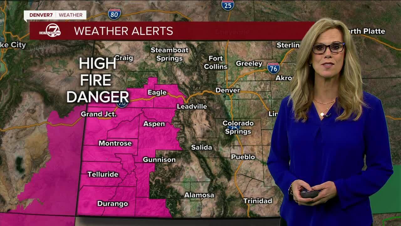 High fire danger Saturday