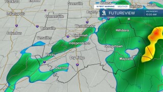 Wednesday's rain chance