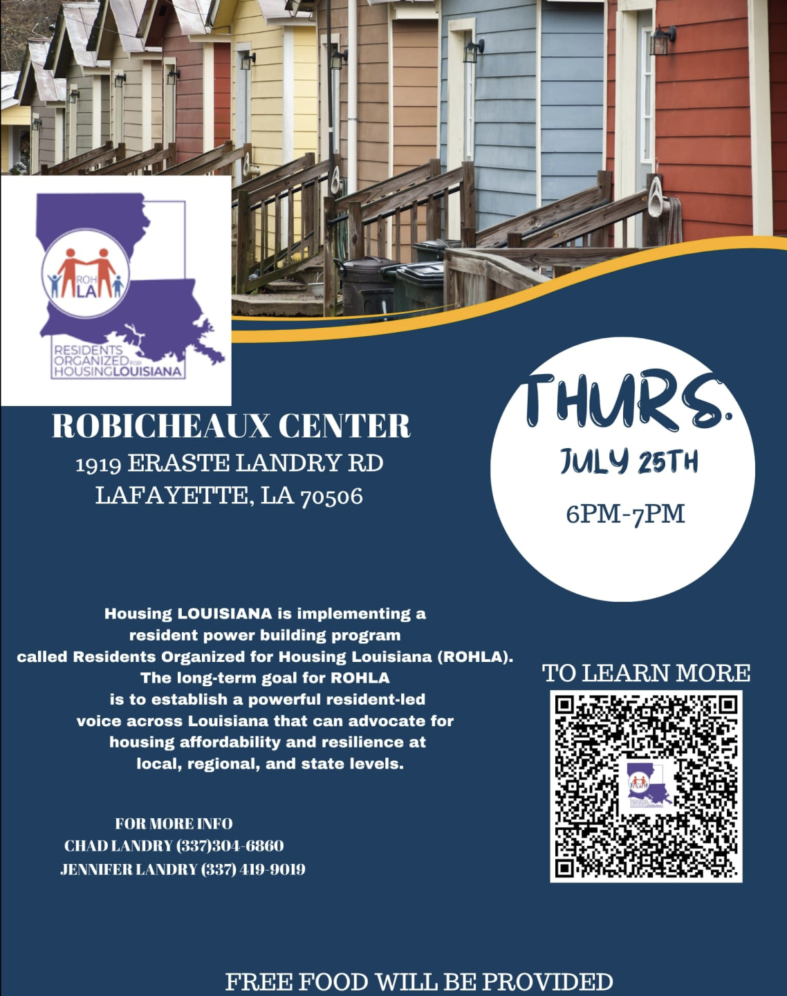 ROHLA PUBLIC MEETING HOUSING