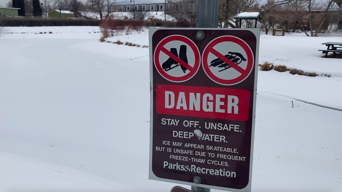 Silvers Lagoon no longer an option for skating in Missoula