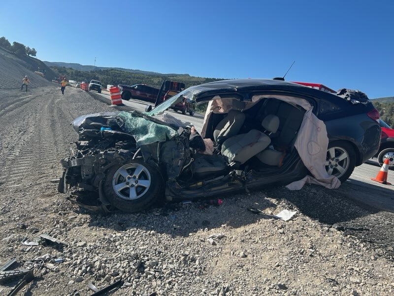 US-6 Crash