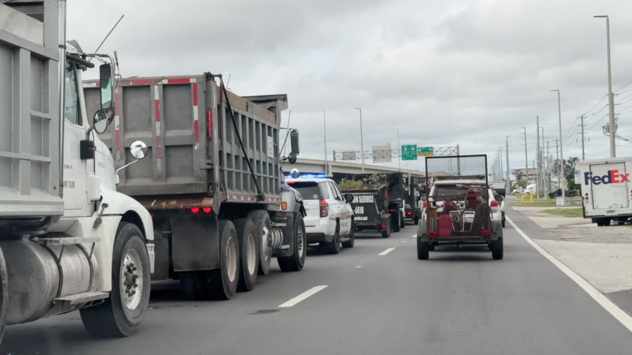 Storm debris Pinellas County