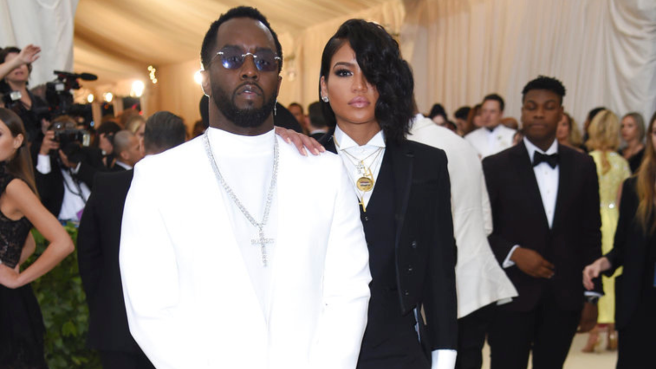 Sean "Diddy" Combs and Cassie Ventura pictured together at the 2018 Met Gala