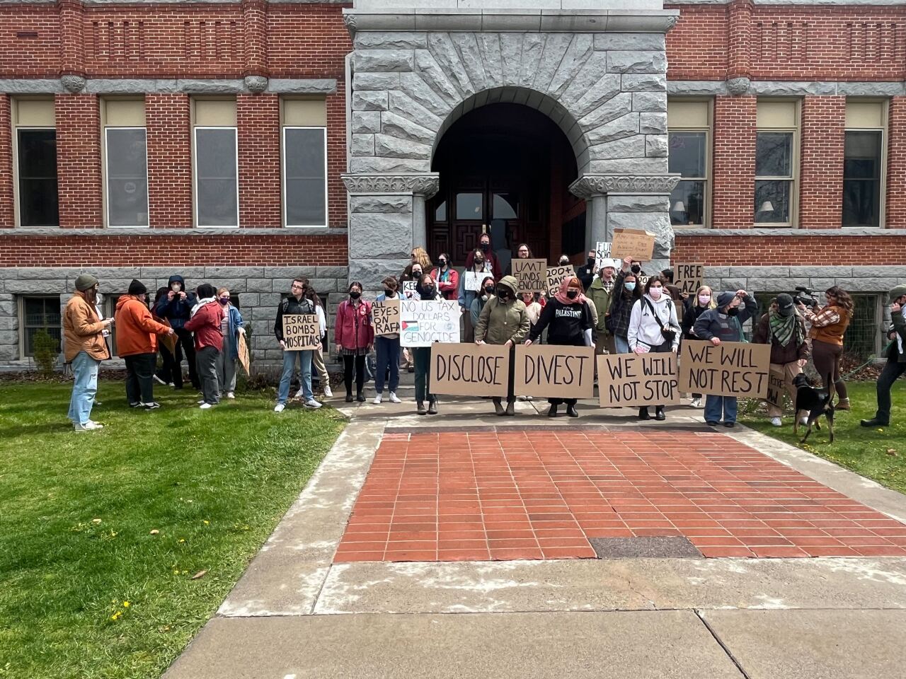 UM Palestinian Protest