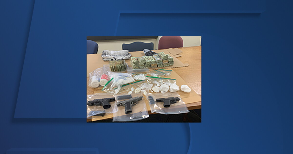 Akron police raid two homes and seize cash, drugs and guns