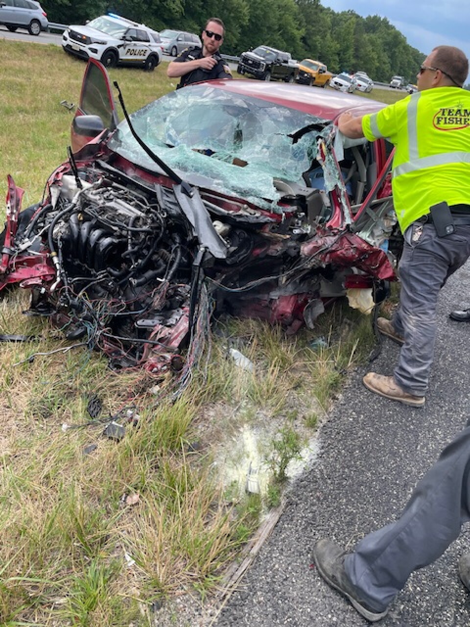 Multiple people hurt in head-on crash that closed Virginia highway